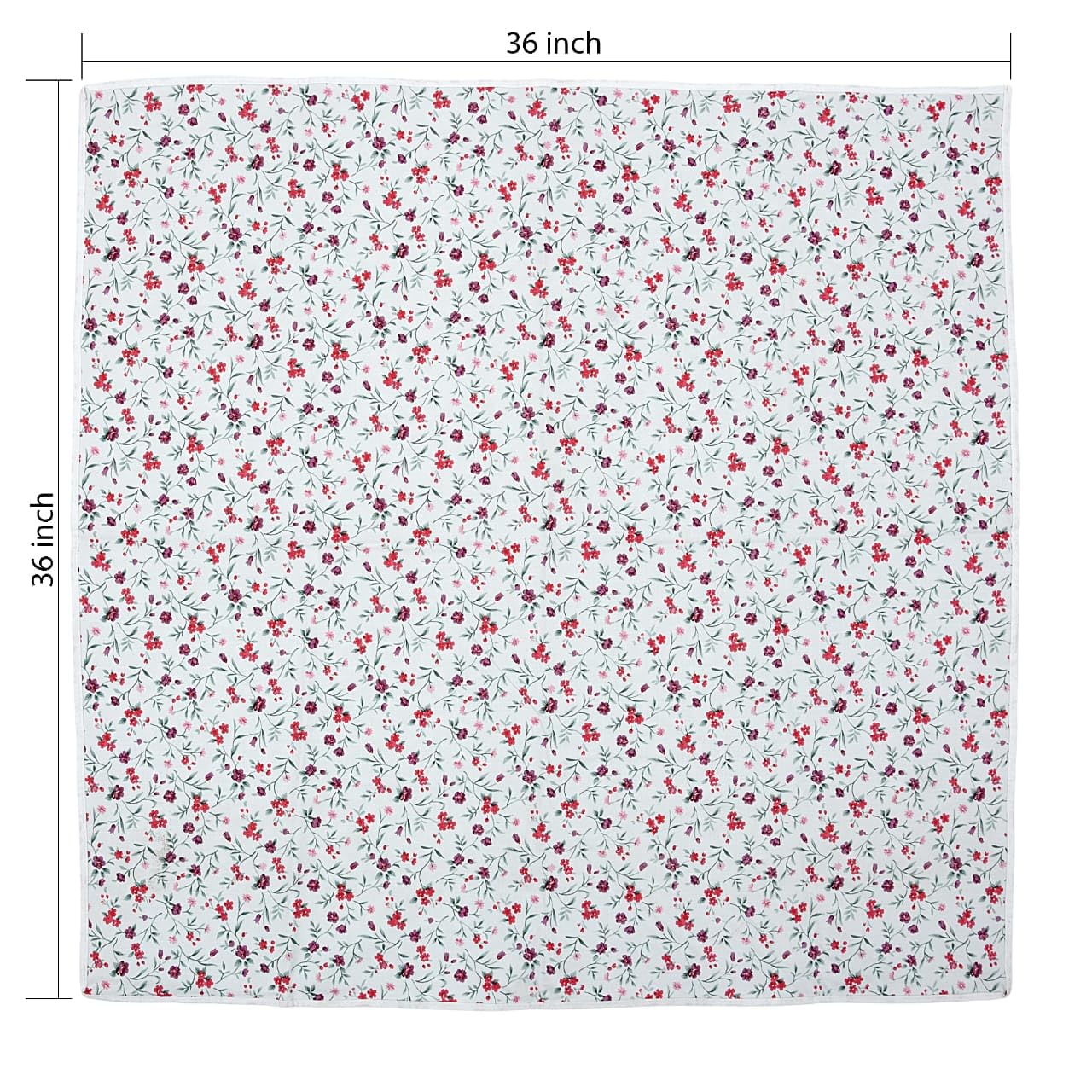 100% PVC Water Proof, Dust and Heat Proof Reversible Bed Server/Food Mat 36x36 Inches Pack of 1 (Blue/White)