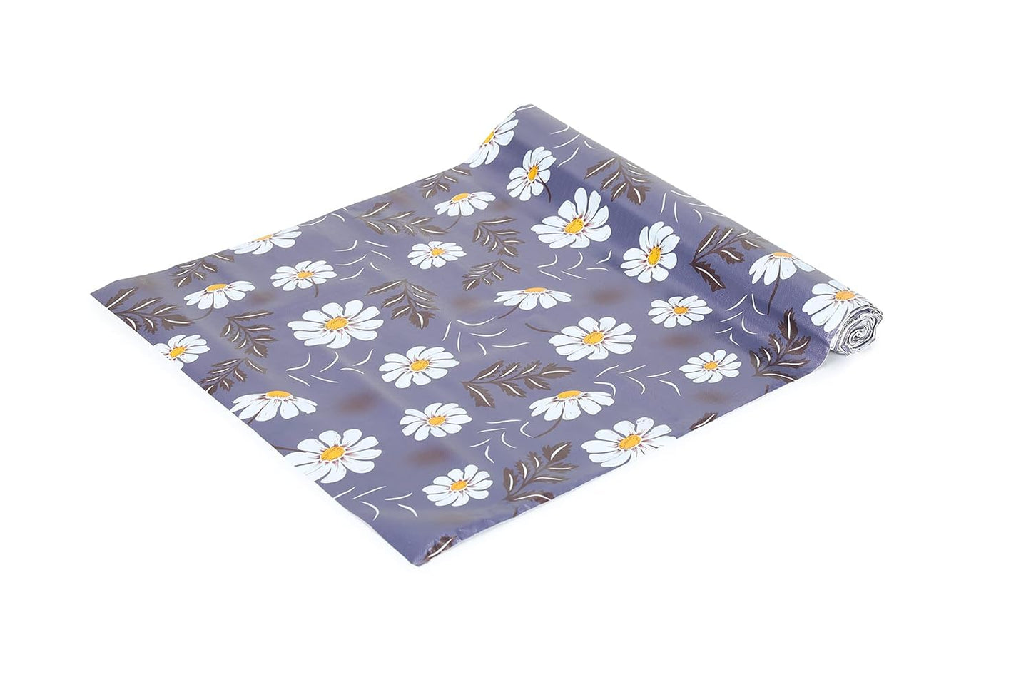 Kitchen Drawer Liner, Anti Slip Mat, Shelf Cabinet Protector, 45 x 300 cm, Printed (Blue Mandlaart, 3 Mtr)