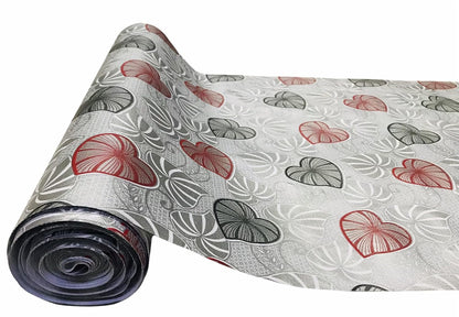 Kitchen Drawer Liner, Anti Slip Mat, Shelf Cabinet Protector, 45 x 300 cm, Printed (Blue Mandlaart, 3 Mtr)