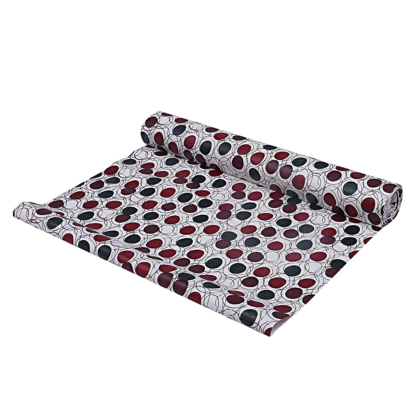 Kitchen Drawer Liner, Anti Slip Mat, Shelf Cabinet Protector, 45 x 300 cm, Printed (Blue Mandlaart, 3 Mtr)