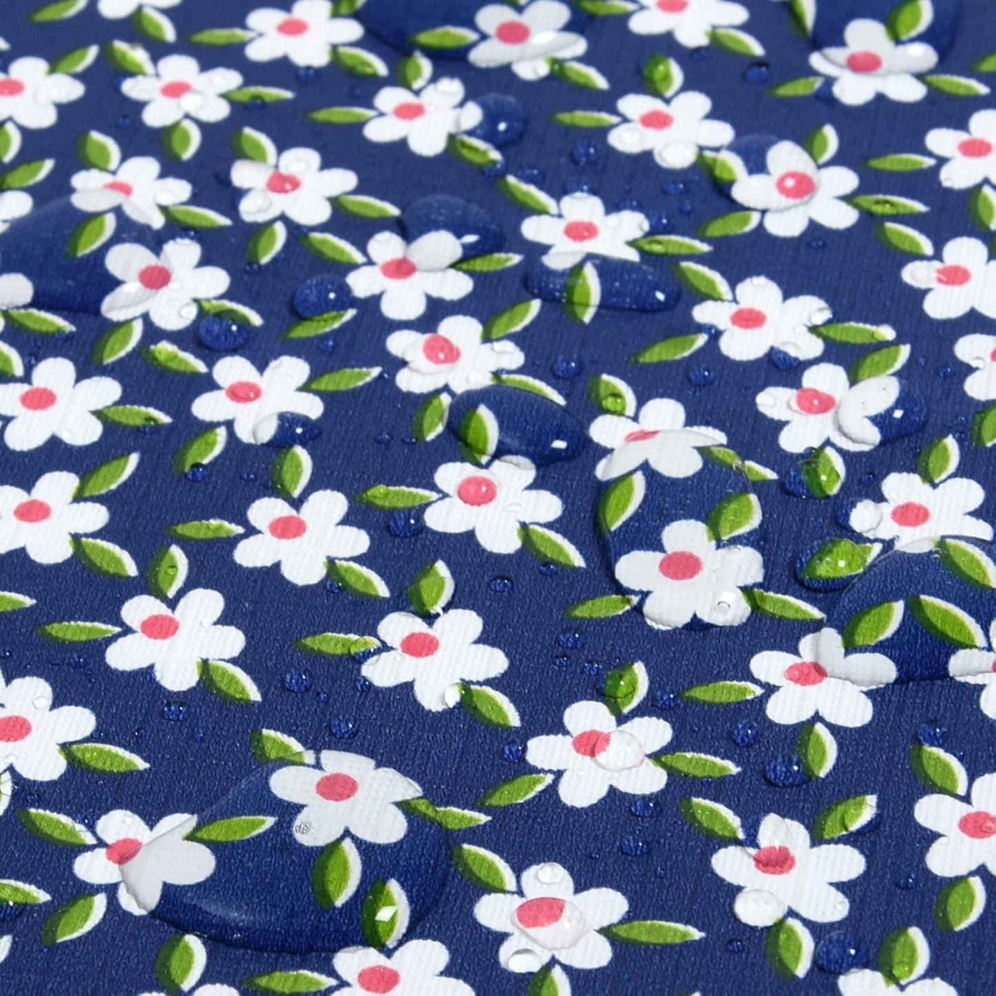 100% PVC Water Proof, Dust and Heat Proof Reversible Bed Server/Food Mat 36x36 Inches Pack of 1 (Blue/White)